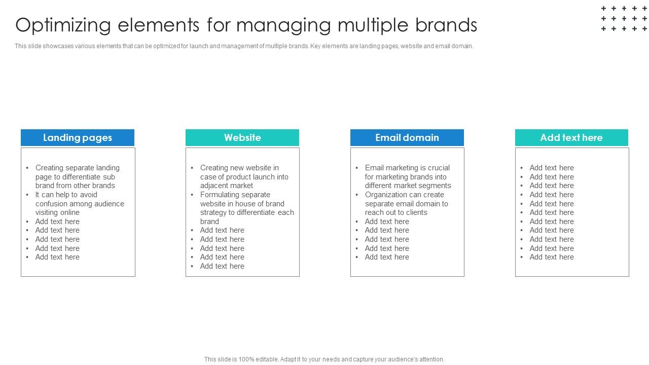 Promotional_Techniques_To_Market_Several_Brands_Among_Target_Groups_Optimizing_Elements_For_Managing_Diagrams_PDF_Slide_1.jpg