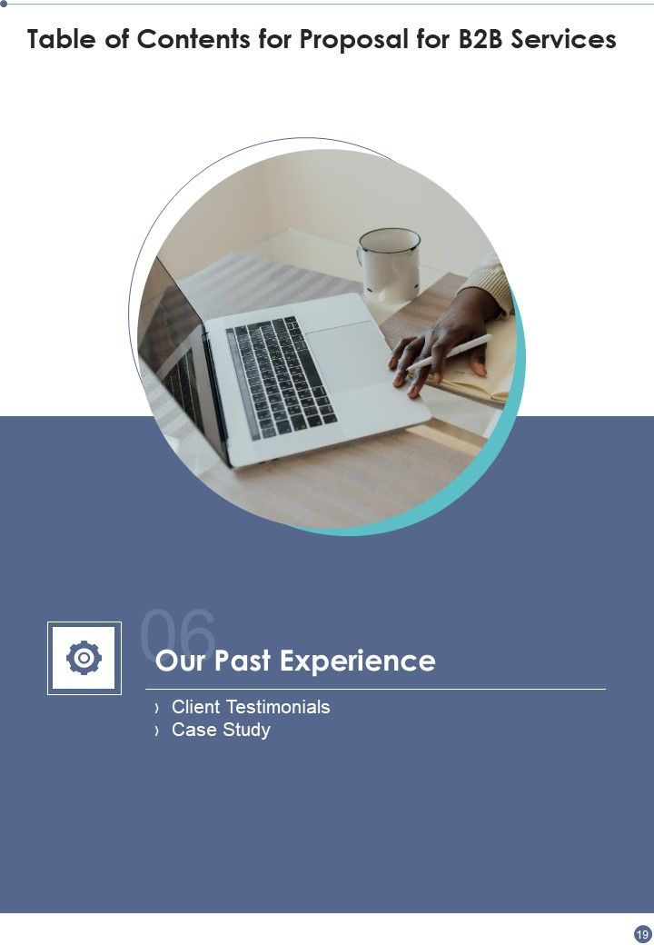 Proposal For B2B Services Example Document Report Doc Pdf Ppt