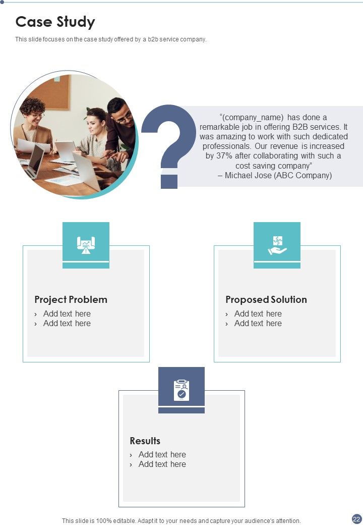 Proposal For B2B Services Example Document Report Doc Pdf Ppt