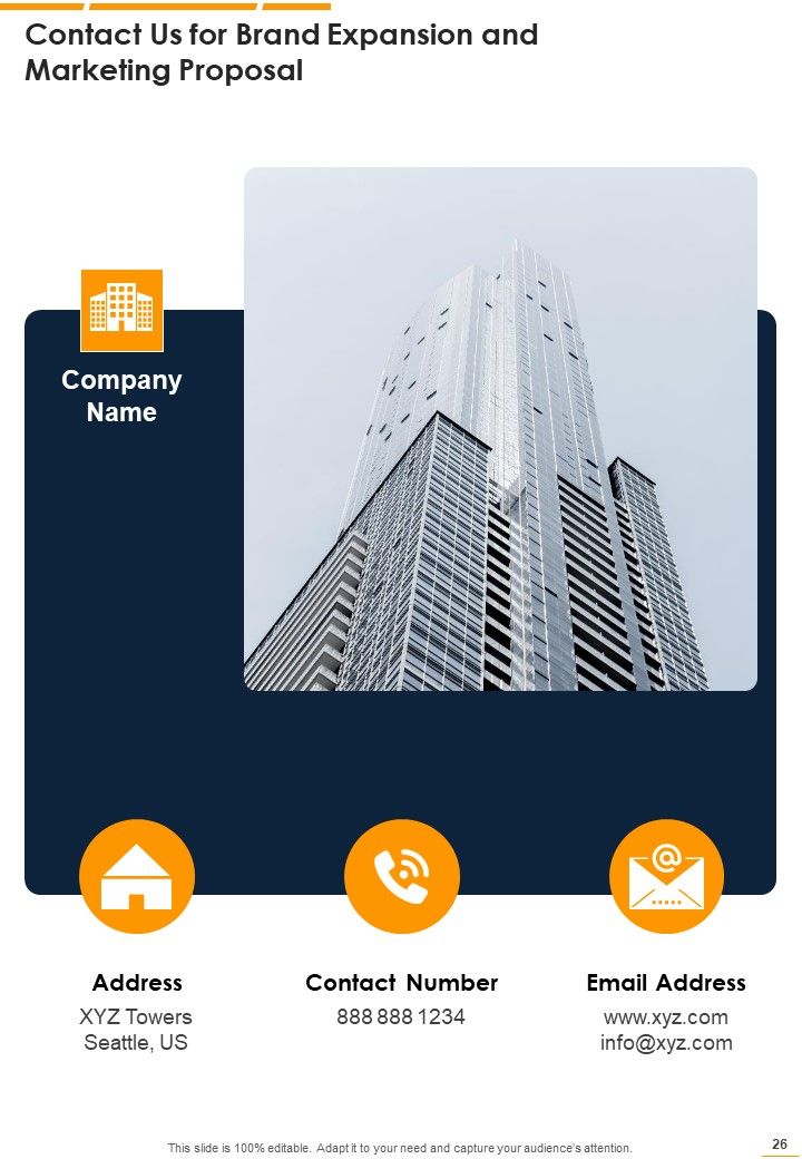 Proposal For Brand Expansion And Marketing Example Document Report Doc Pdf Ppt
