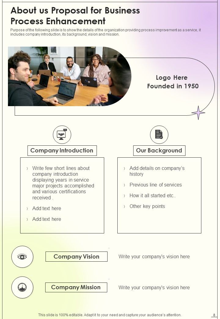 Proposal For Business Process Enhancement Example Document Report Doc Pdf Ppt