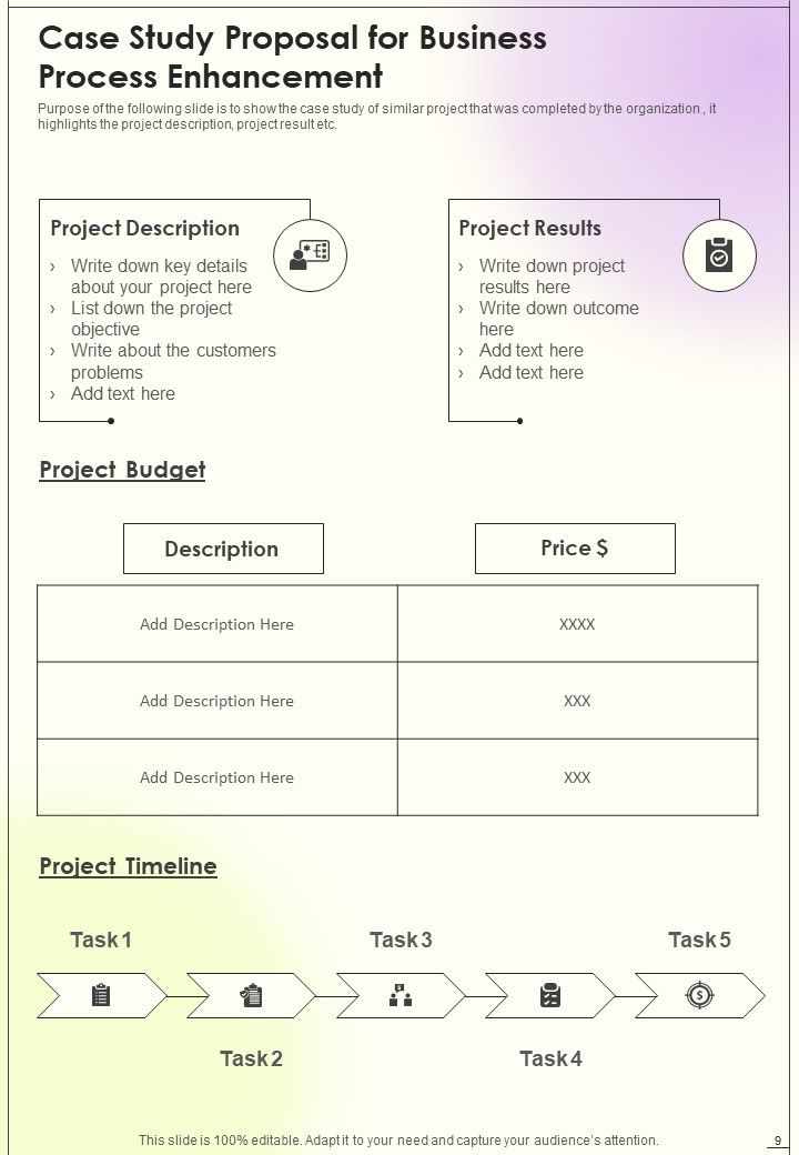 Proposal For Business Process Enhancement Example Document Report Doc Pdf Ppt