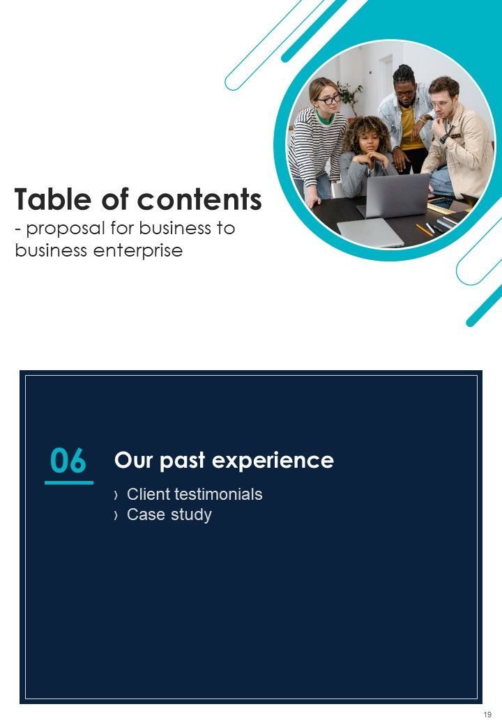 Proposal For Business To Business Enterprise Example Document Report Doc Pdf Ppt
