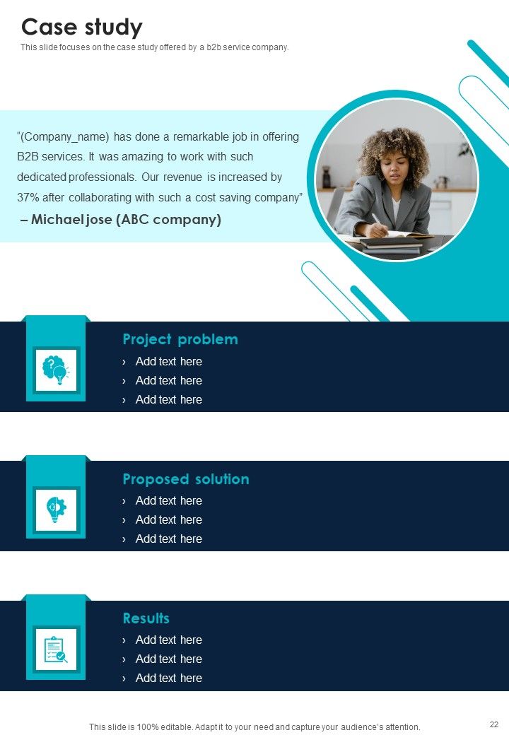 Proposal For Business To Business Enterprise Example Document Report Doc Pdf Ppt