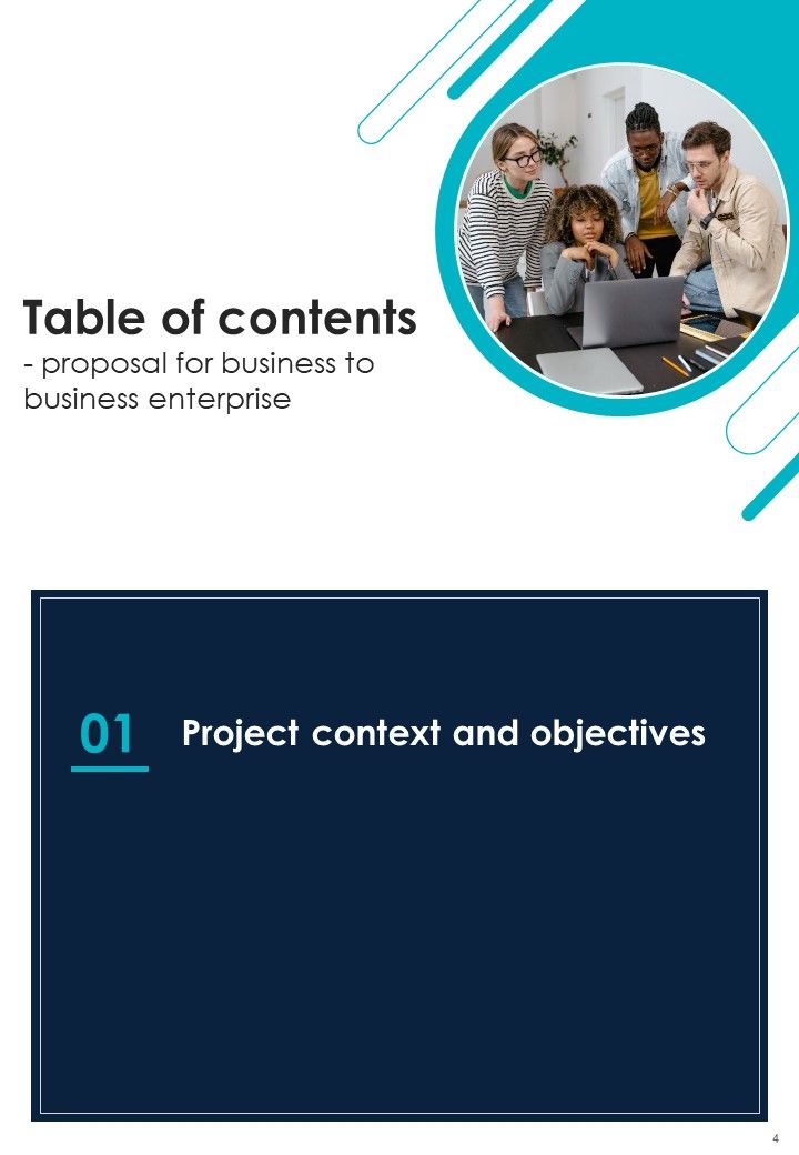 Proposal For Business To Business Enterprise Example Document Report Doc Pdf Ppt