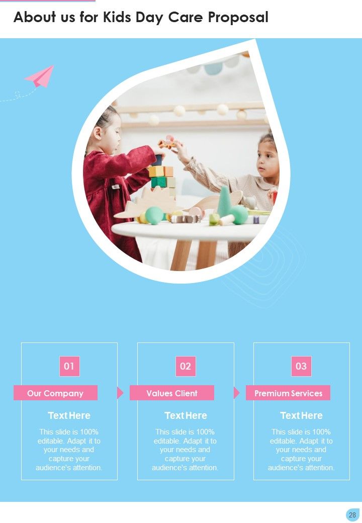 Proposal For Child Care Example Document Report Doc Pdf Ppt