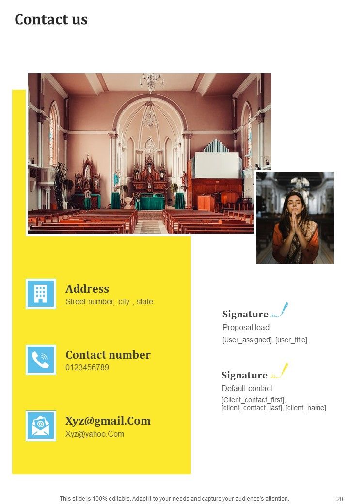 Proposal For Church Building Development Example Document Report Doc Pdf Ppt