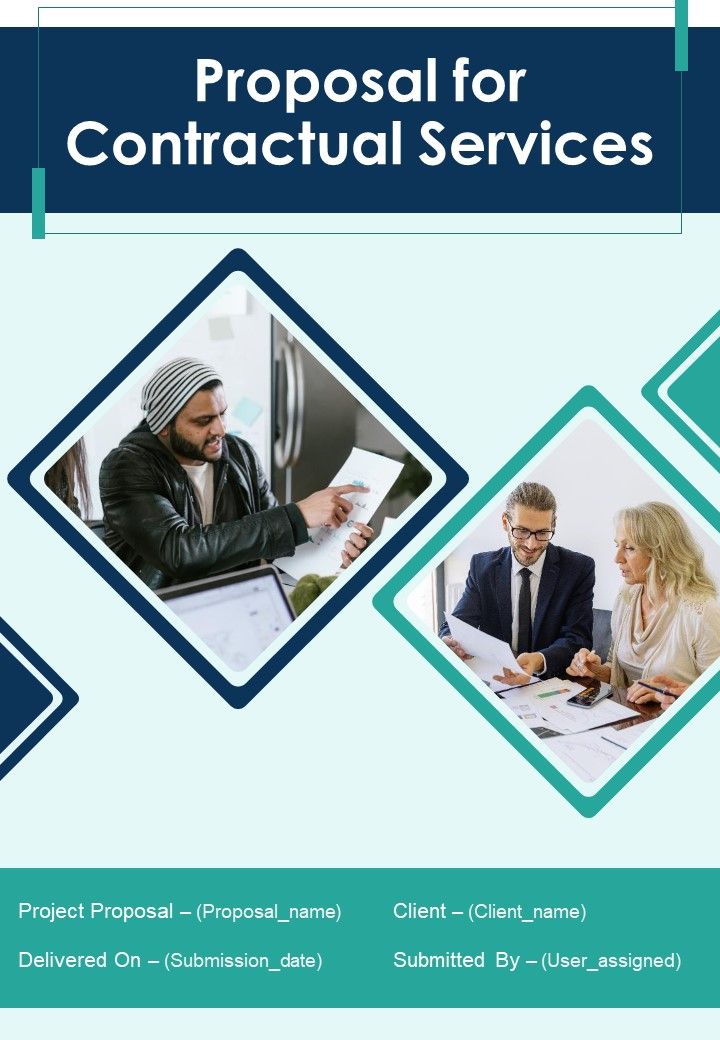 Proposal For Contractual Services Example Document Report Doc Pdf Ppt Slide01