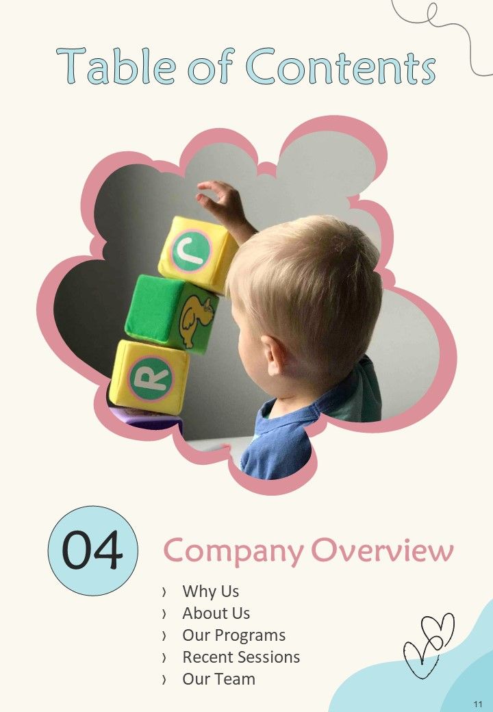 Proposal For Daycare Services Example Document Report Doc Pdf Ppt