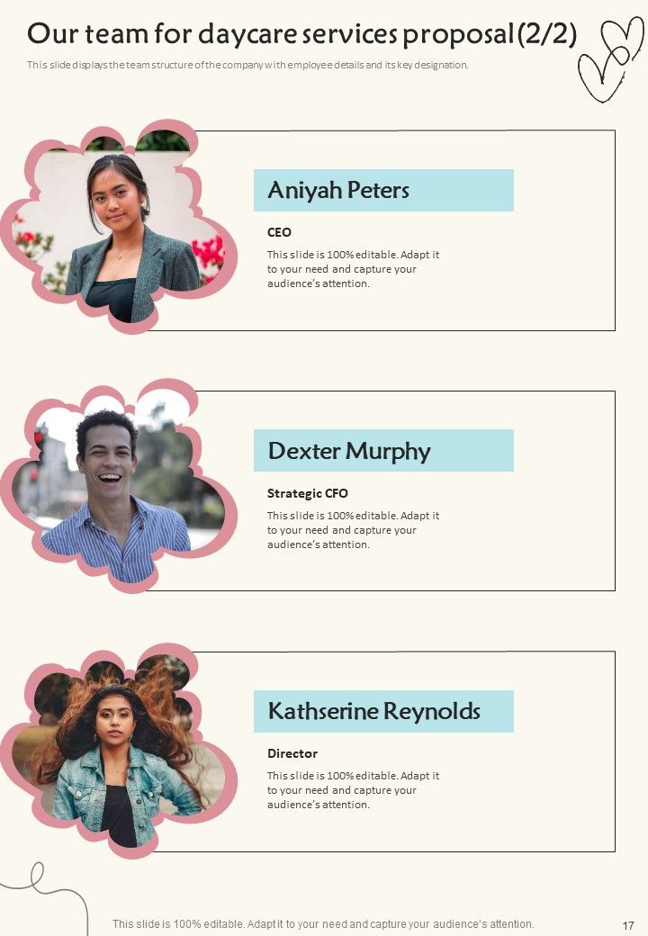 Proposal For Daycare Services Example Document Report Doc Pdf Ppt