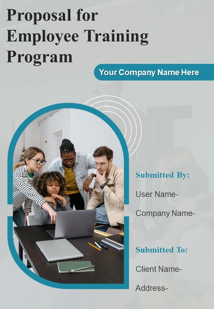 Proposal For Employee Training Program Example Document Report Doc Pdf Ppt Slide01