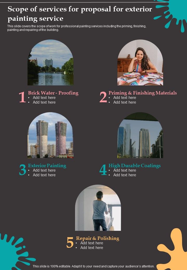 Proposal For Exterior Painting Service Example Document Report Doc Pdf Ppt