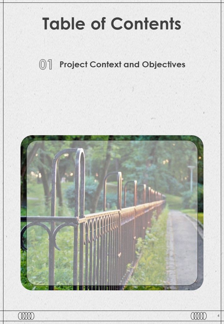 Proposal For Fencing Setup Example Document Report Doc Pdf Ppt