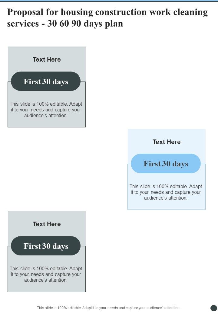 Proposal_For_Housing_Construction_Work_Cleaning_Services_30_60_90_Days_Plan_One_Pager_Sample_Example_Document_Slide_1.jpg