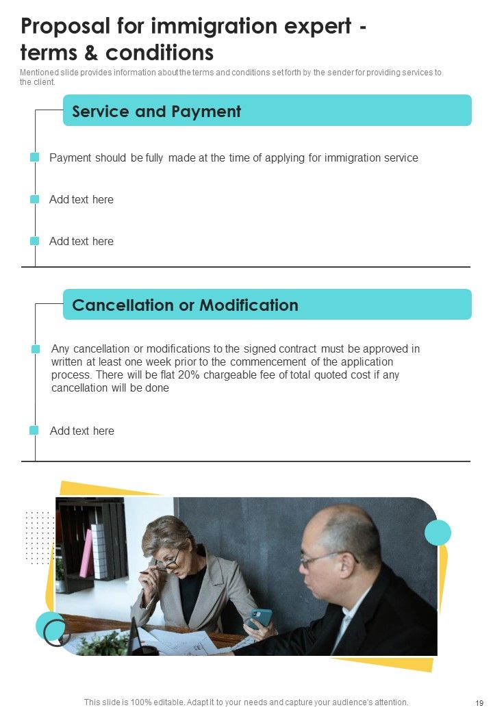 Proposal For Immigration Expert Example Document Report Doc Pdf Ppt