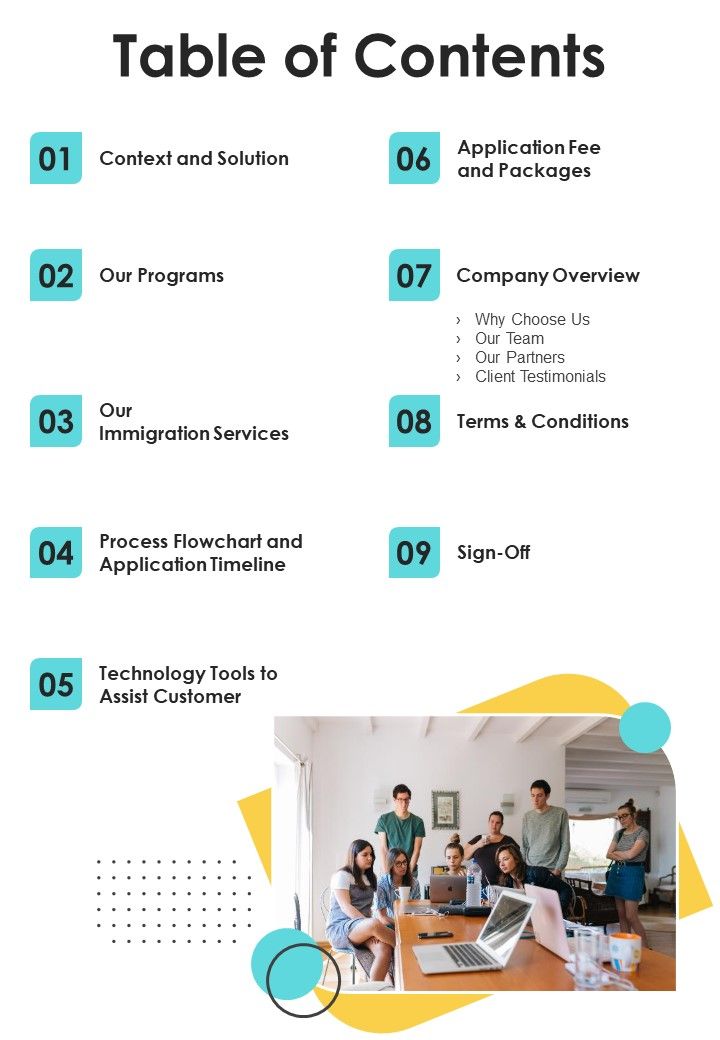 Proposal_For_Immigration_Expert_Table_Of_Contents_One_Pager_Sample_Example_Document_Slide_1.jpg