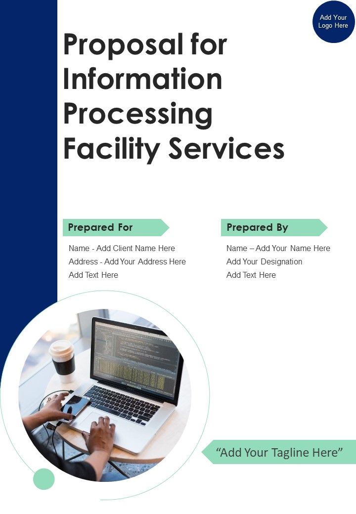 Proposal For Information Processing Facility Services Example Document Report Doc Pdf Ppt Slide01