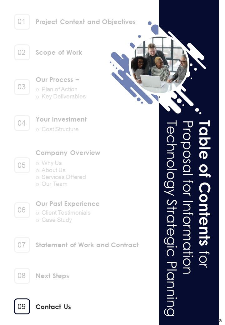 Proposal For Information Technology Strategic Planning Example Document Report Doc Pdf Ppt