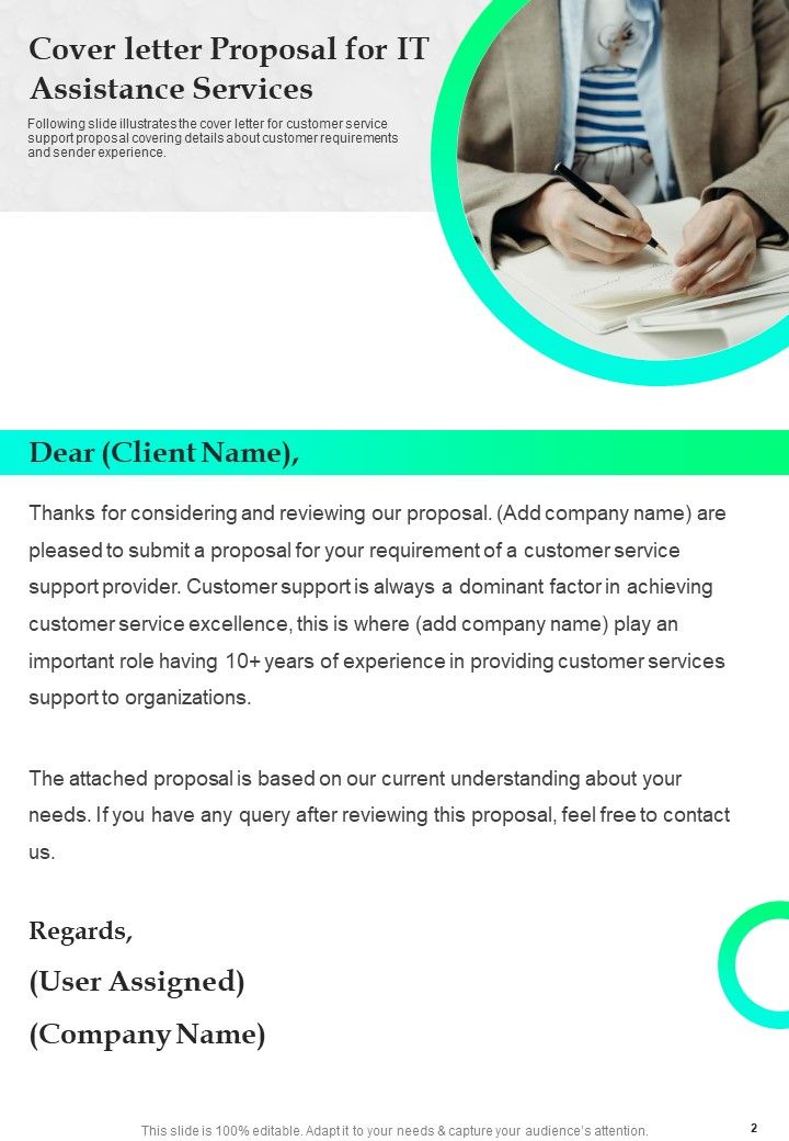 Proposal For It Assistance Services Example Document Report Doc Pdf Ppt Example Document Report Doc Pdf Ppt