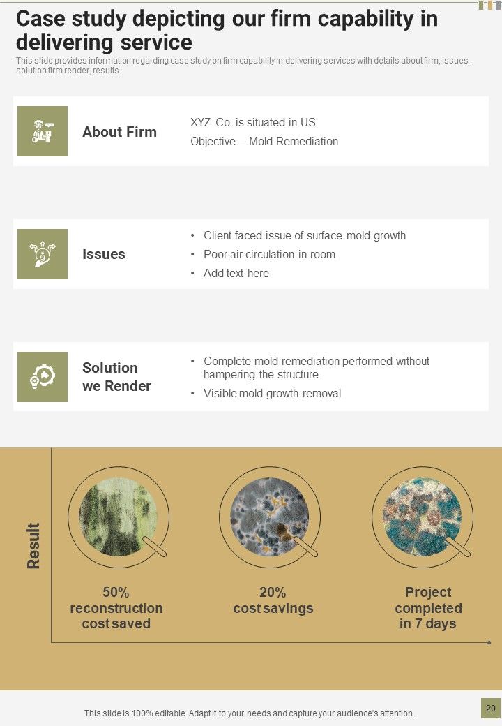 Proposal For Mold Removal Contractual Services Example Document Report Doc Pdf Ppt
