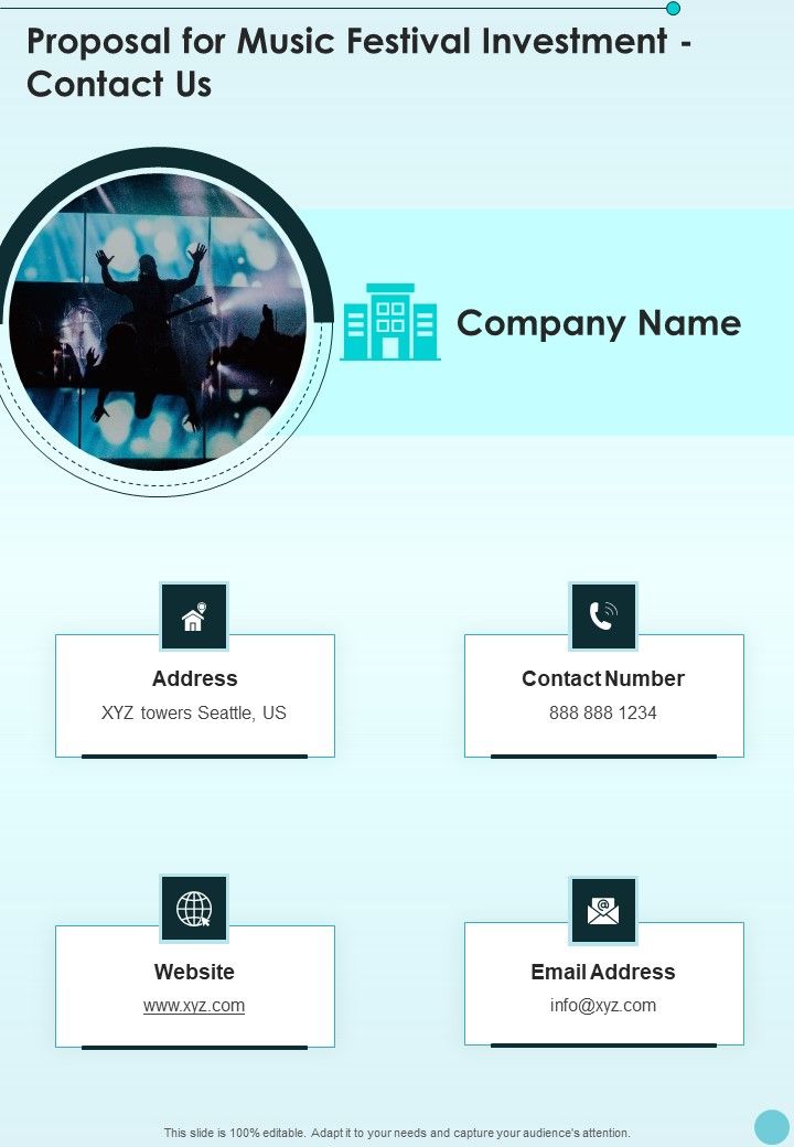 Proposal_For_Music_Festival_Investment_Contact_Us_One_Pager_Sample_Example_Document_Slide_1.jpg