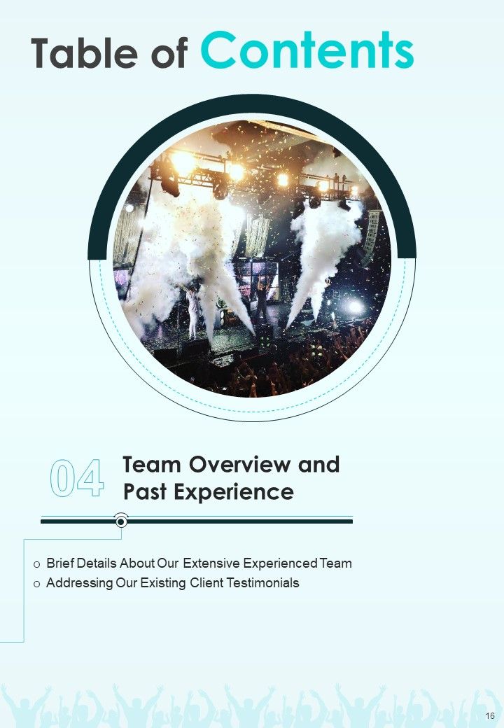 Proposal For Music Festival Investment Example Document Report Doc Pdf Ppt