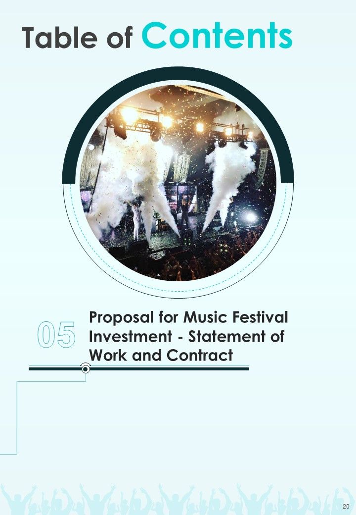Proposal For Music Festival Investment Example Document Report Doc Pdf Ppt
