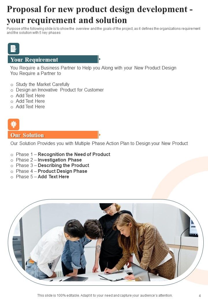 Proposal For New Product Design Development Example Document Report Doc Pdf Ppt