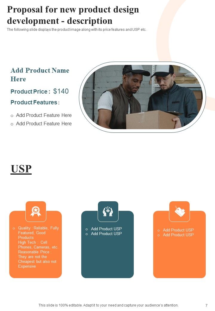 Proposal For New Product Design Development Example Document Report Doc Pdf Ppt