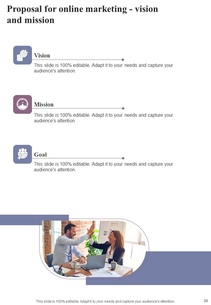 Proposal For Online Marketing Example Document Report Doc Pdf Ppt