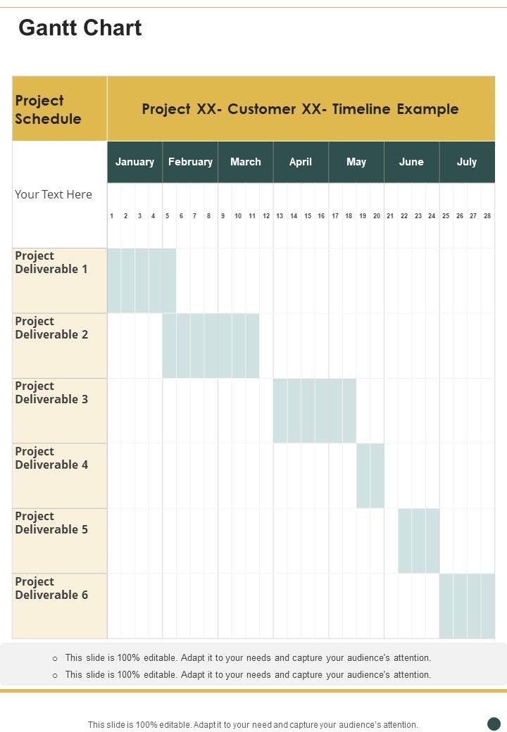 Proposal For PR Campaign Gantt Chart One Pager Sample Example Document Slide01