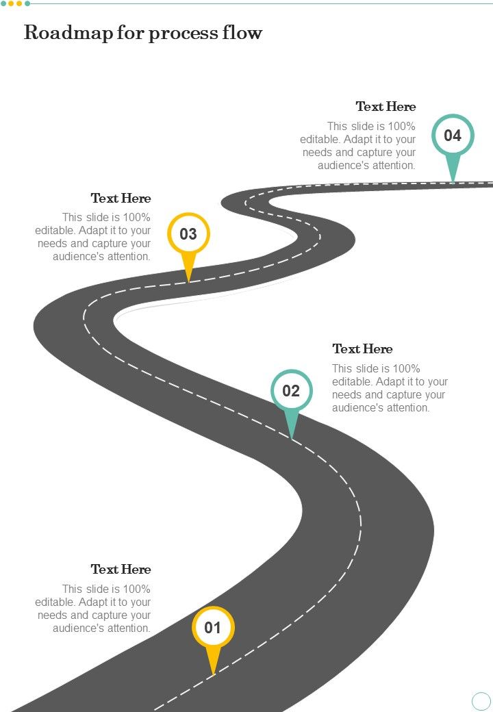 Proposal For Preparing JD Roadmap For Process Flow One Pager Sample Example Document Slide01