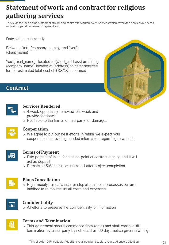Proposal For Religious Gathering Example Document Report Doc Pdf Ppt