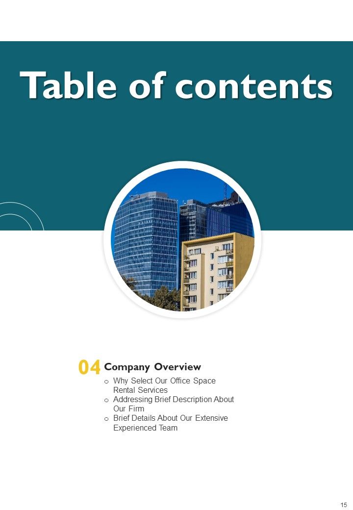 Proposal For Renting Office Building Example Document Report Doc Pdf Ppt