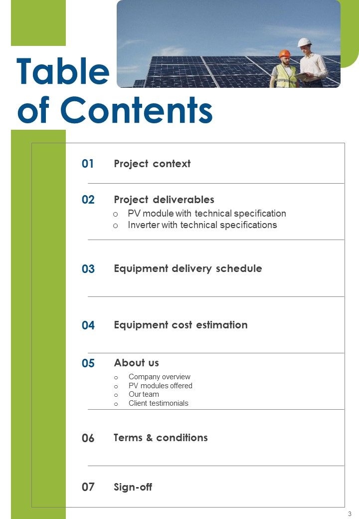 Proposal For Solar Energy System Sales And Setup Example Document Report Doc Pdf Ppt