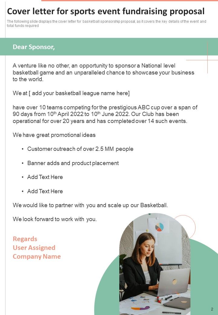 Proposal For Sports Event Fundraising Example Document Report Doc Pdf Ppt