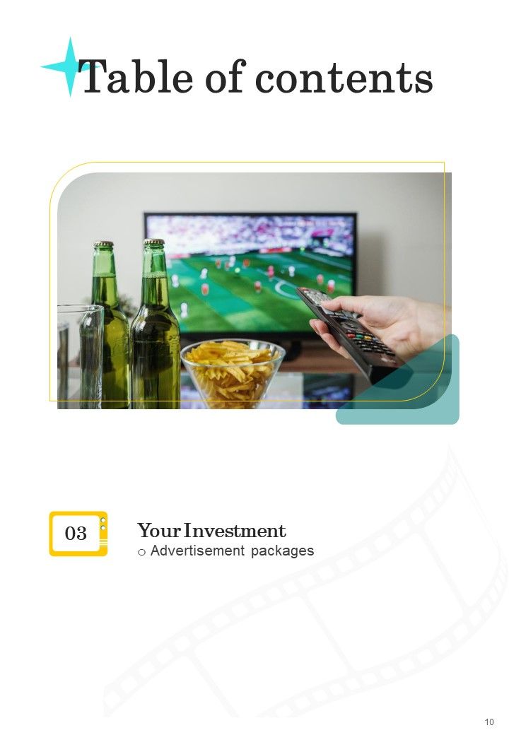 Proposal For Television Advertisement Services Example Document Report Doc Pdf Ppt