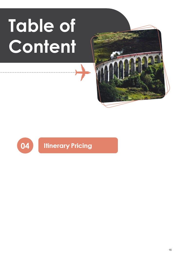 Proposal For Touring Business Itinerary Example Document Report Doc Pdf Ppt