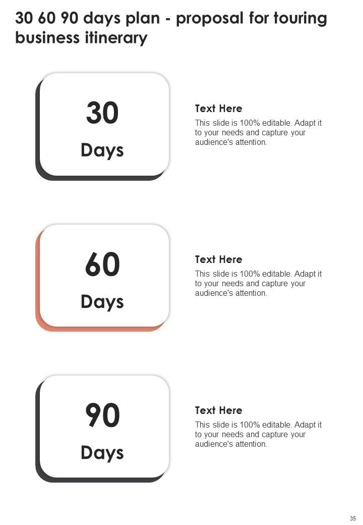 Proposal For Touring Business Itinerary Example Document Report Doc Pdf Ppt