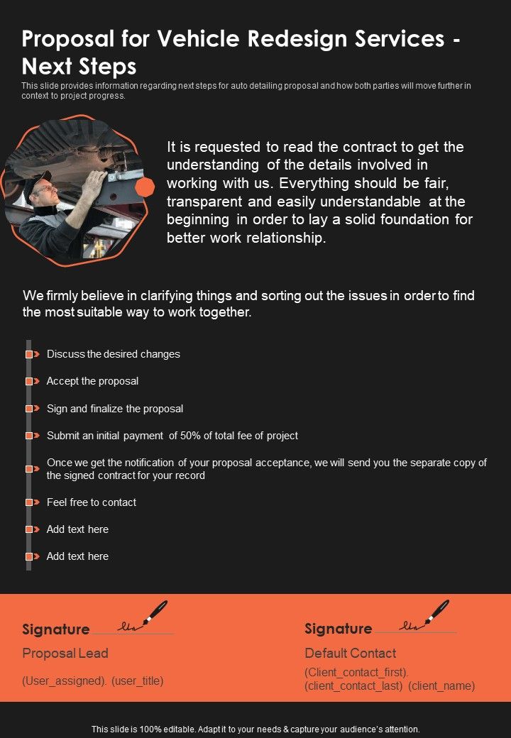 Proposal_For_Vehicle_Redesign_Services_Next_Steps_One_Pager_Sample_Example_Document_Slide_1.jpg