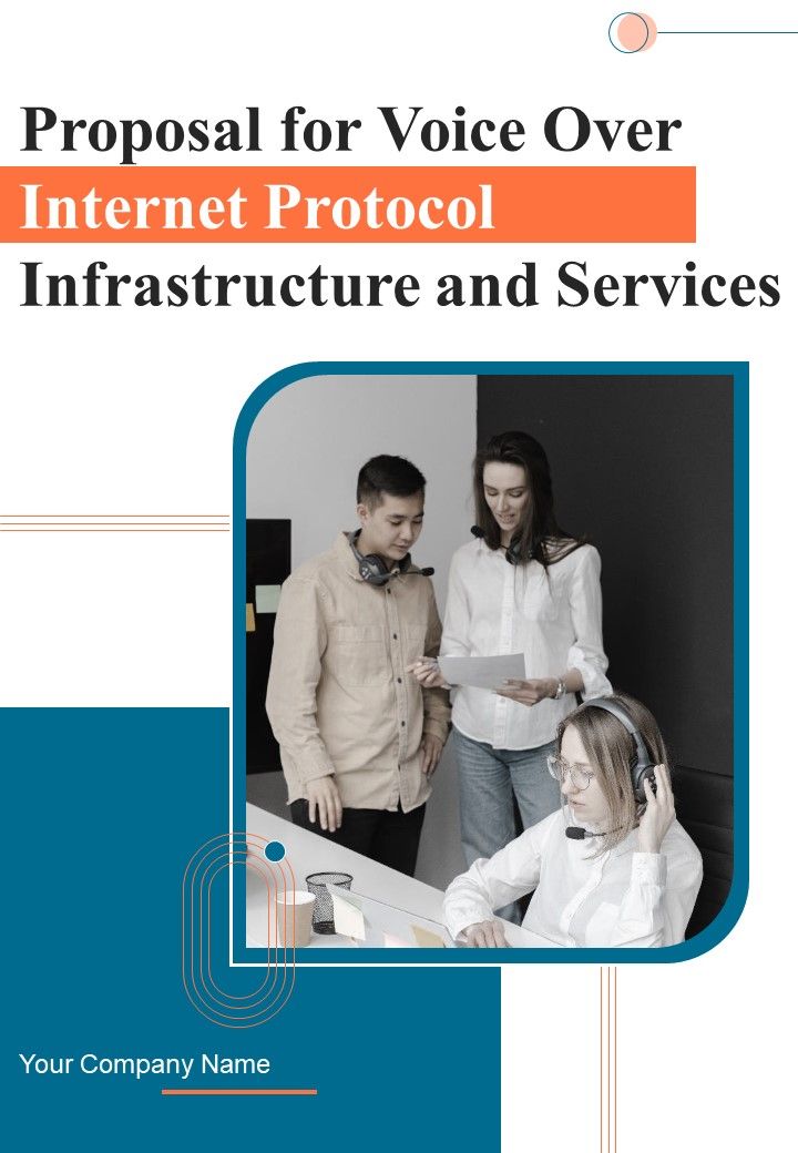 Proposal For Voice Over Internet Protocol Infrastructure And Services Example Document Report Doc Pdf Ppt Slide01