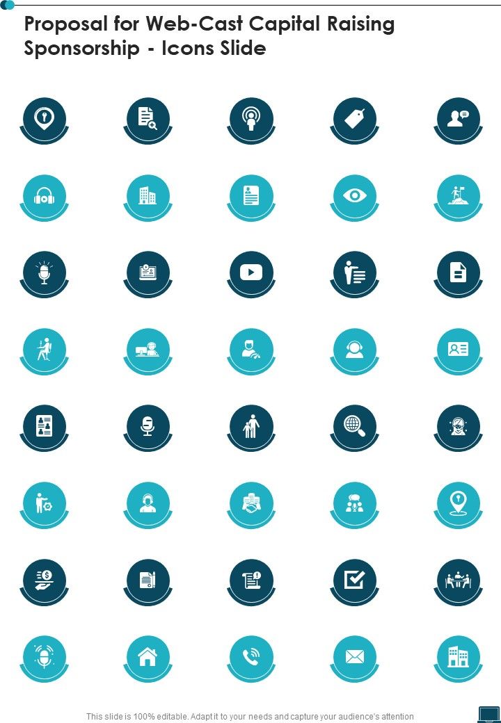 Proposal_For_Web_Cast_Capital_Raising_Sponsorship_Icons_Slide_One_Pager_Sample_Example_Document_Slide_1.jpg