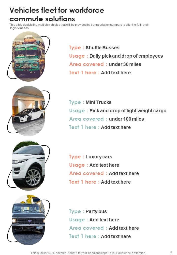 Proposal For Workforce Commute Solutions Example Document Report Doc Pdf Ppt