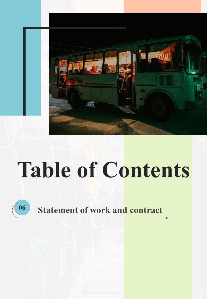 Proposal Shuttle For Employee Shuttle Bid Example Document Report Doc Pdf Ppt
