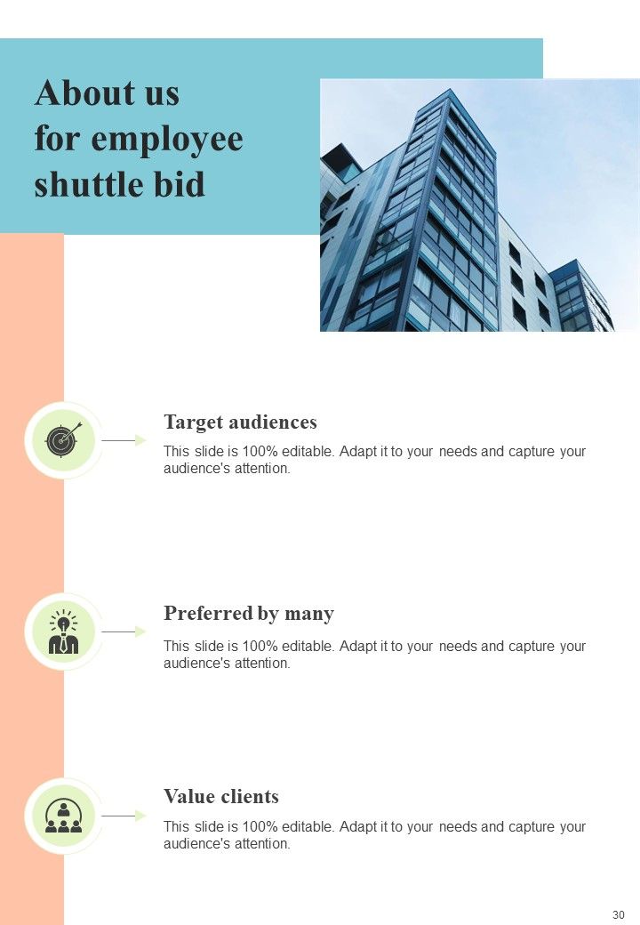 Proposal Shuttle For Employee Shuttle Bid Example Document Report Doc Pdf Ppt