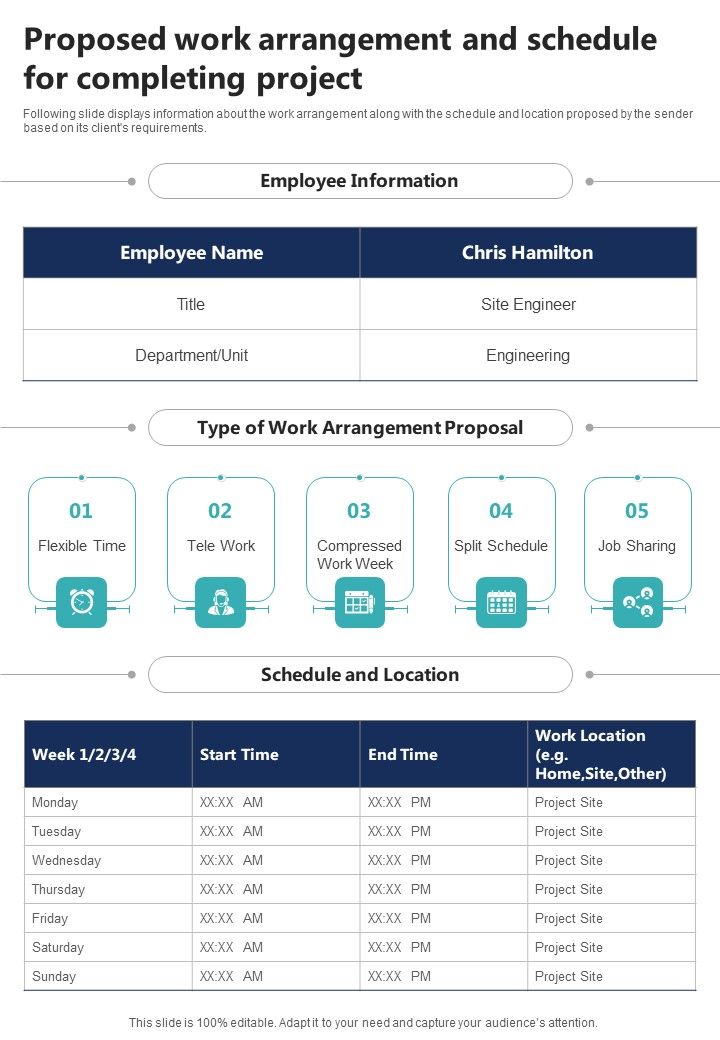 Proposed_Work_Arrangement_And_Schedule_Project_Work_Arrangement_One_Pager_Sample_Example_Document_Slide_1.jpg