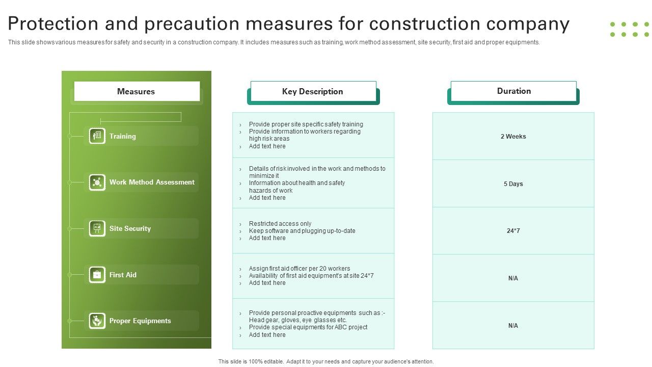 Protection_And_Precaution_Measures_For_Construction_Company_Portrait_PDF_Slide_1.jpg
