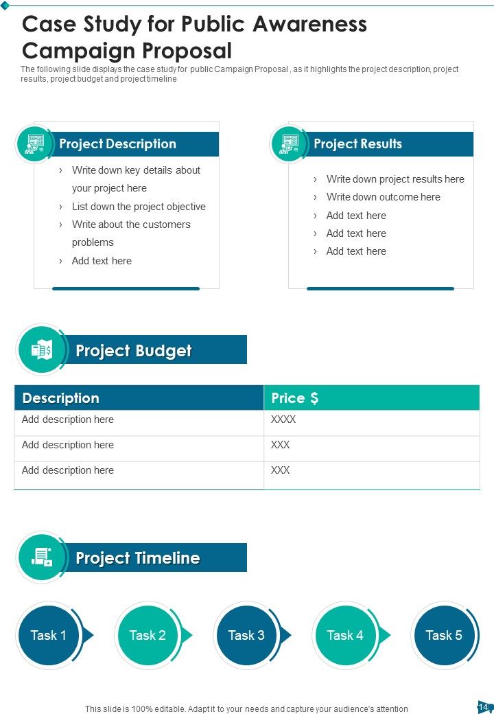 Public Awareness Campaign Proposal Example Document Report Doc Pdf Ppt