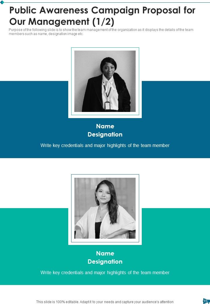 Public Awareness Campaign Proposal Example Document Report Doc Pdf Ppt