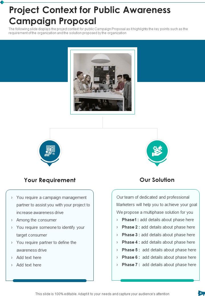 Public Awareness Campaign Proposal Example Document Report Doc Pdf Ppt